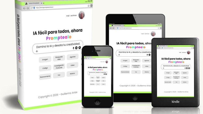 Ahora Promptealo - Landing Page